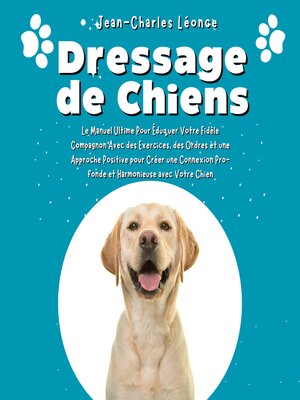 cover image of Dressage de Chiens